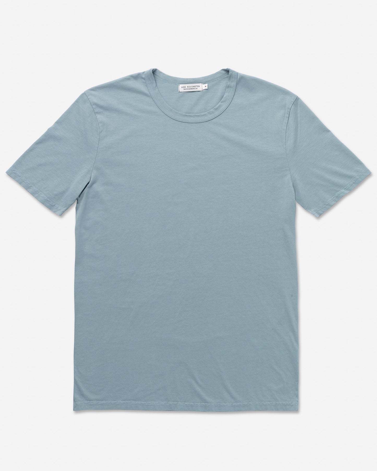 Supima Tee - Crewneck SS - Horizon Blue