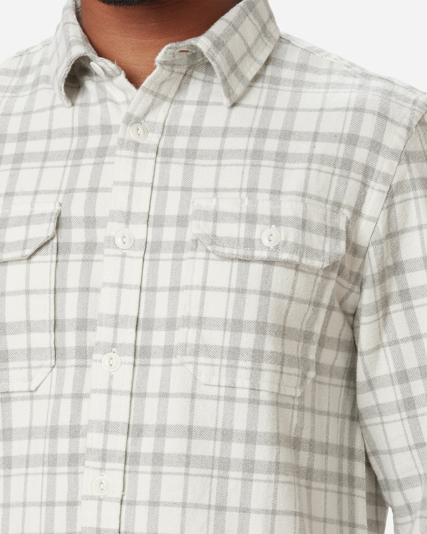Winter Flannel - Utility Shirt - Arctic