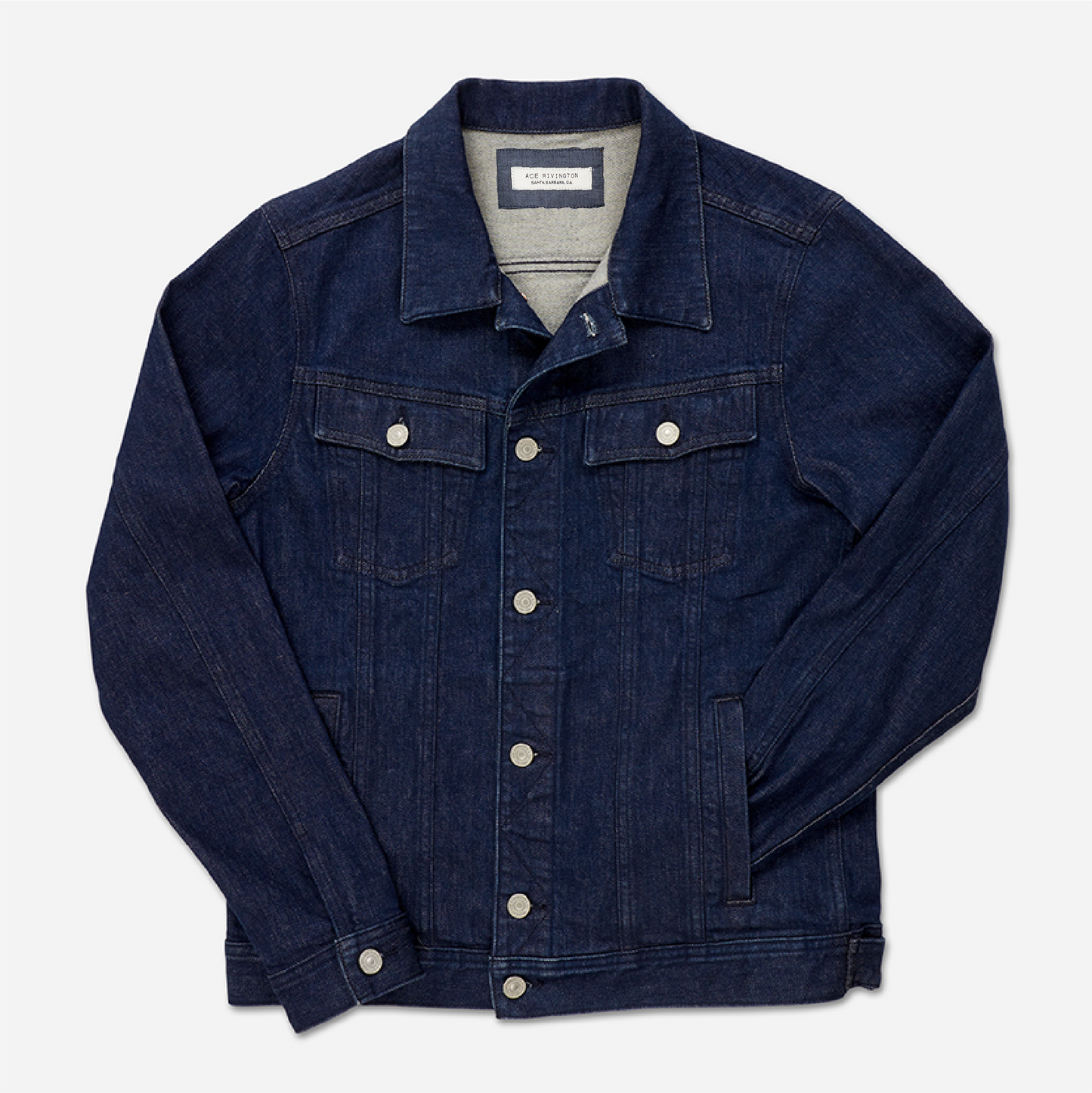 Comfort Denim - Tailored Jacket - Dark Rinse