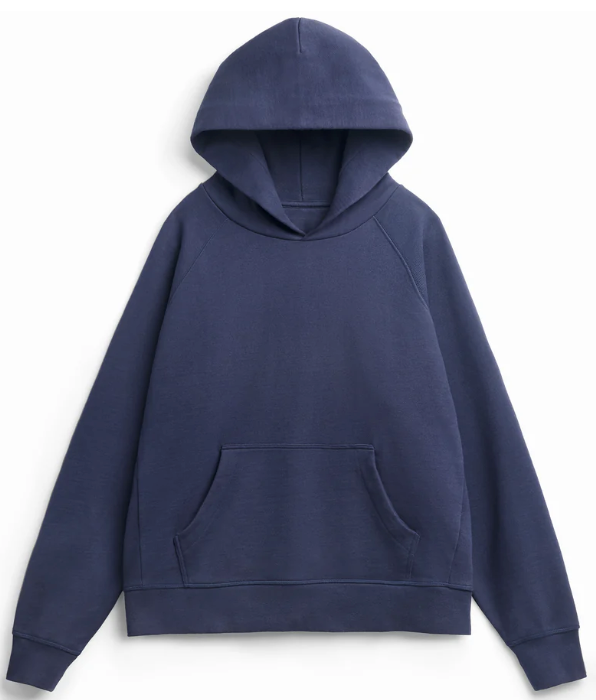 Lucchese Logo Sweatshirt - Super Heavyweight Hoody - Organic Cotton - Midnight