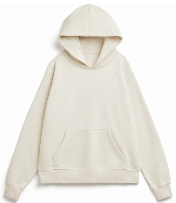 Super Heavyweight Hooded Sweatshirt - Organic Cotton - Offwhite