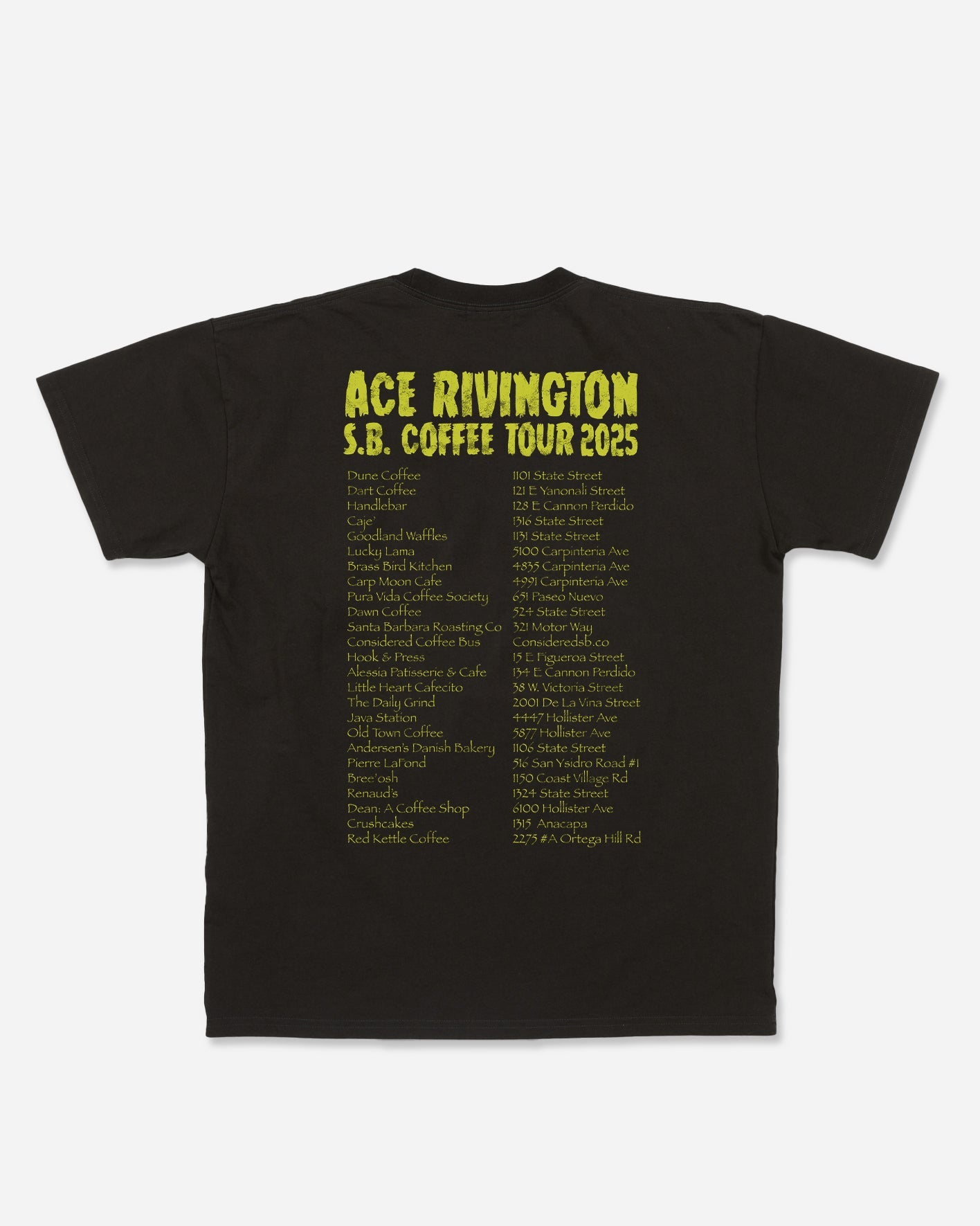 Heavy Tee - Crewneck SS - 2025 Monster Tour Black