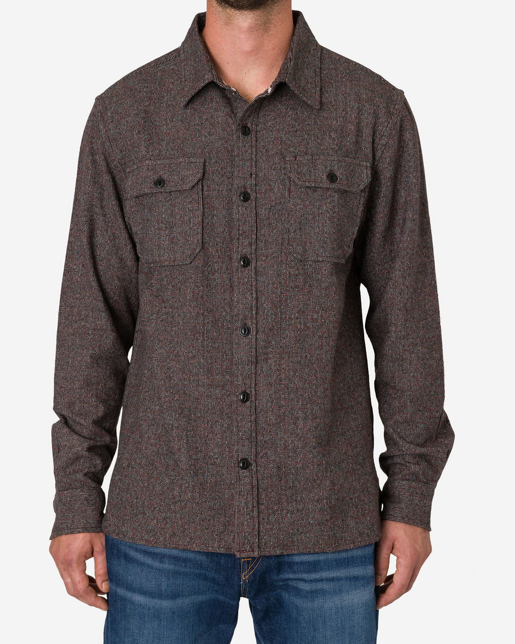 Winter Flannel - Utility Shirt - Iron Opal