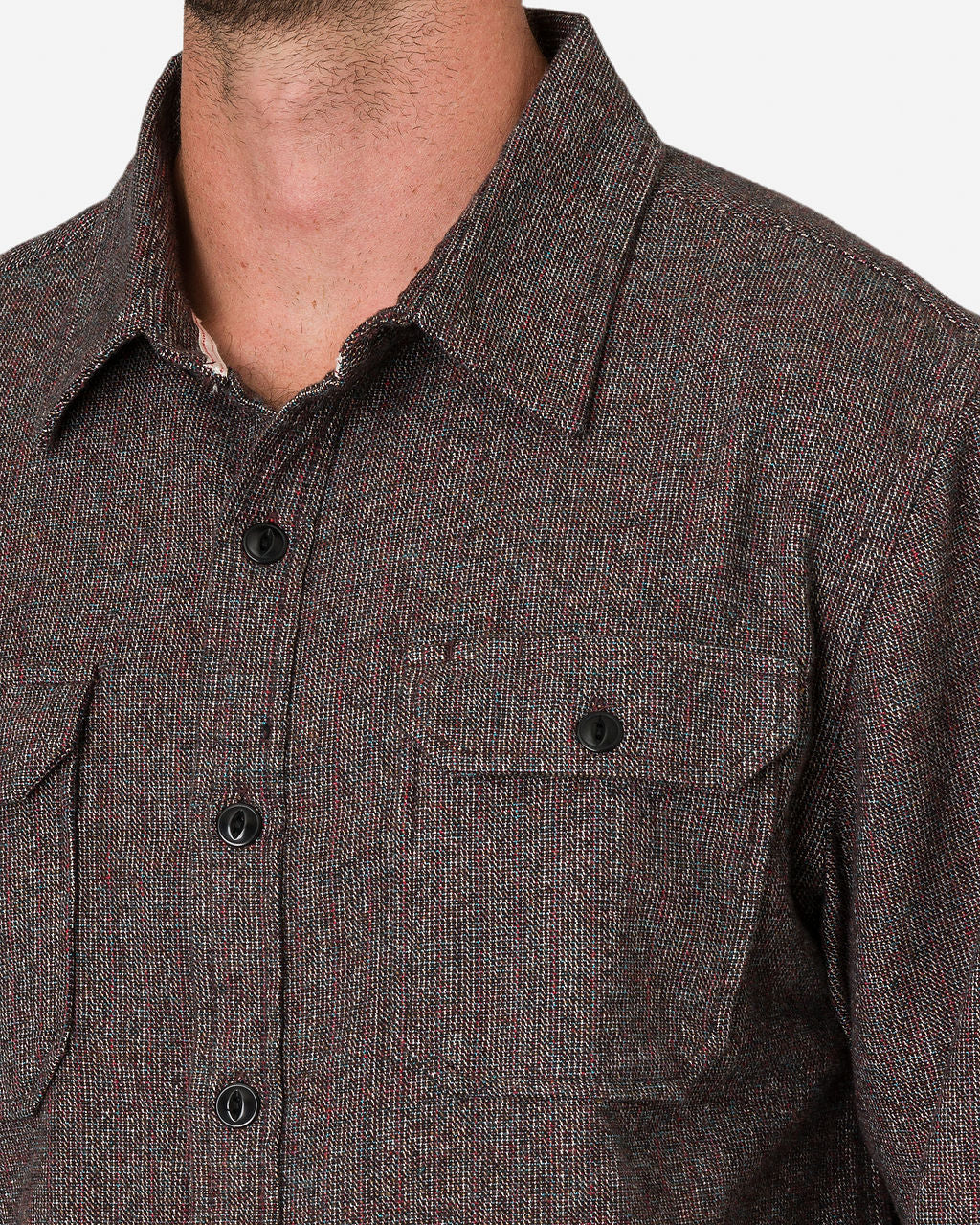 Winter Flannel - Utility Shirt - Iron Opal