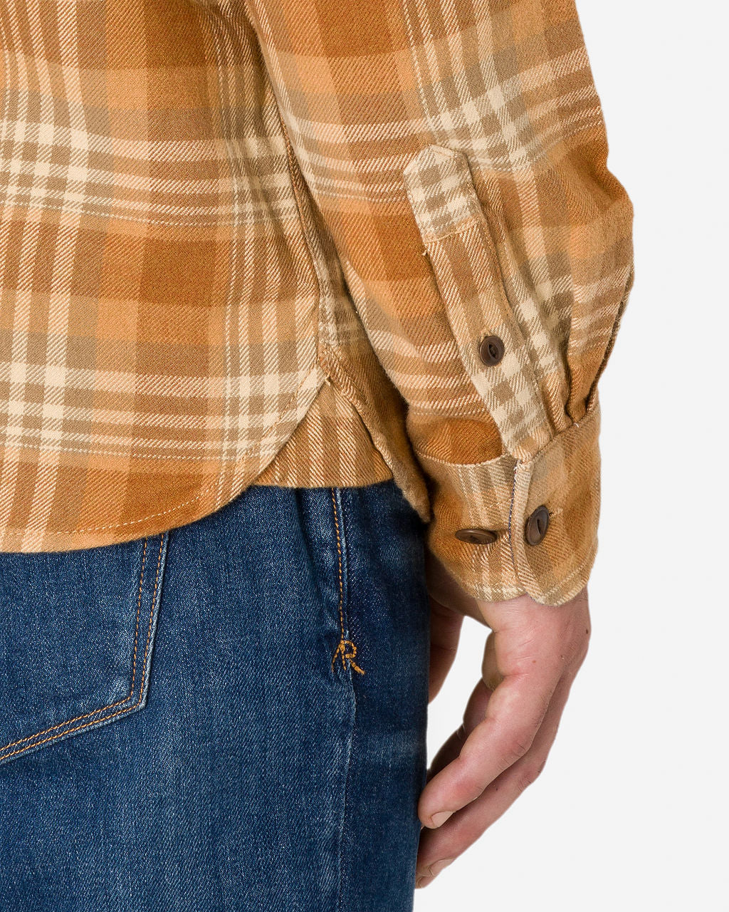 Winter Flannel - Utility Shirt - Sand Storm