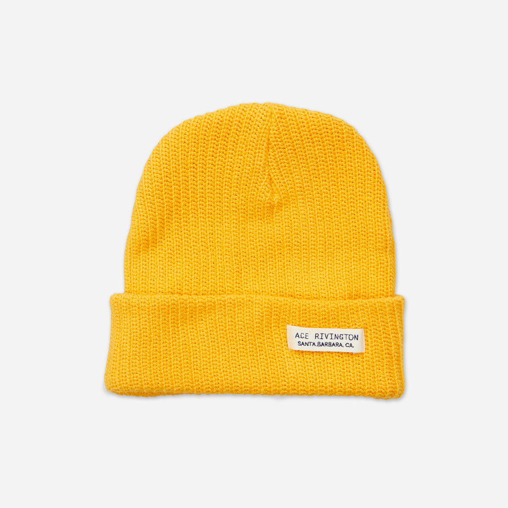 Organic Cotton Beanie - Butter