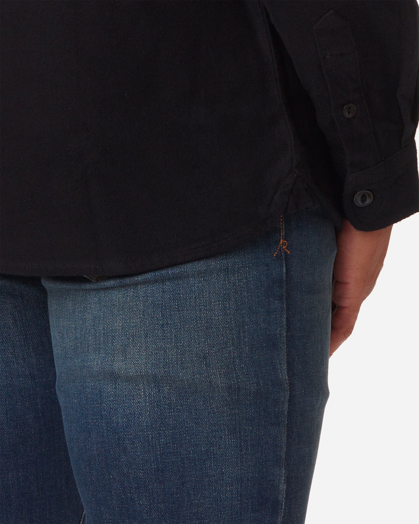 Winter Flannel - Utility Shirt - Black Black