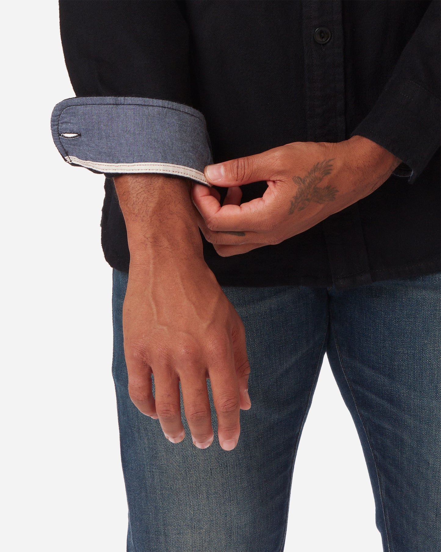Winter Flannel - Utility Shirt - Black Black