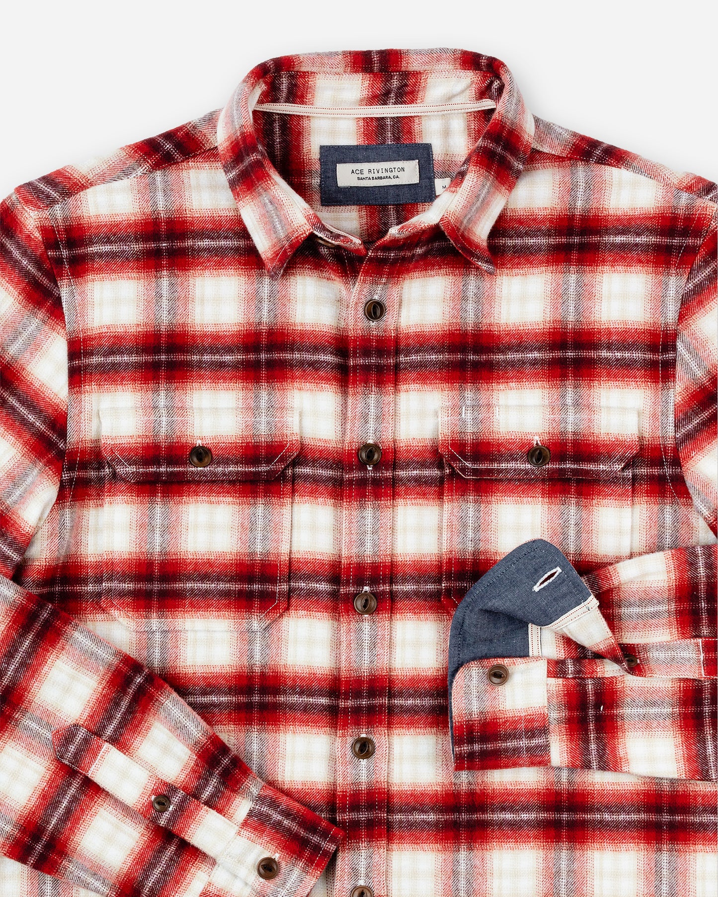 Winter Flannel - Utility Shirt - Brick Window