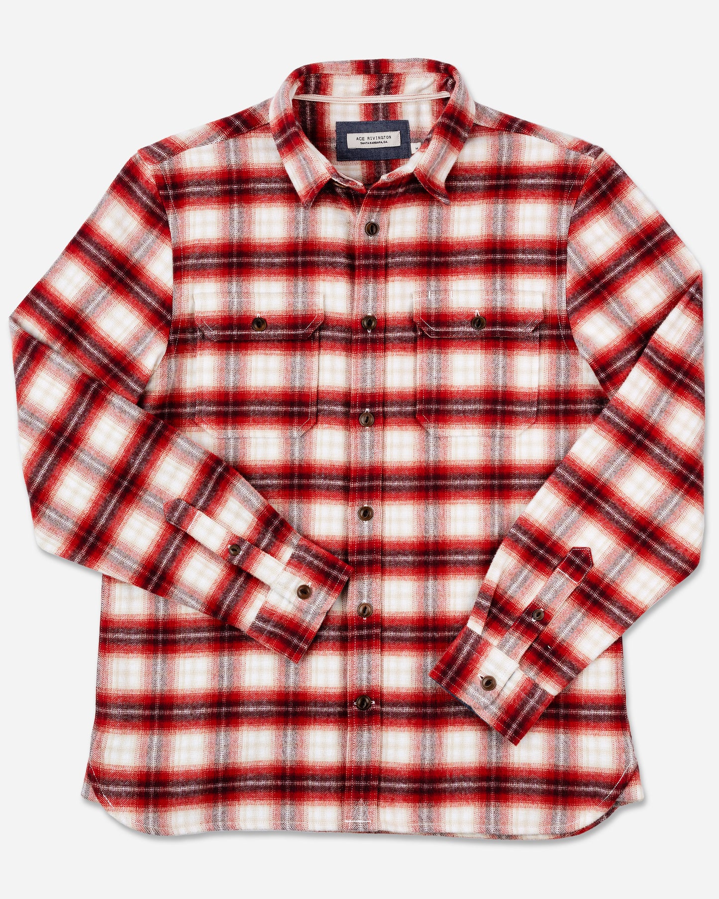 Winter Flannel - Utility Shirt - Brick Window