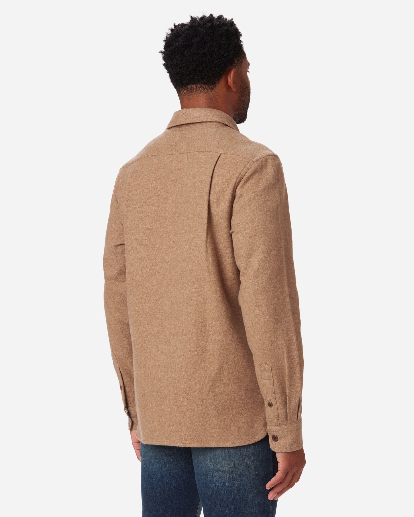 Winter Flannel - Utility Shirt - Camel