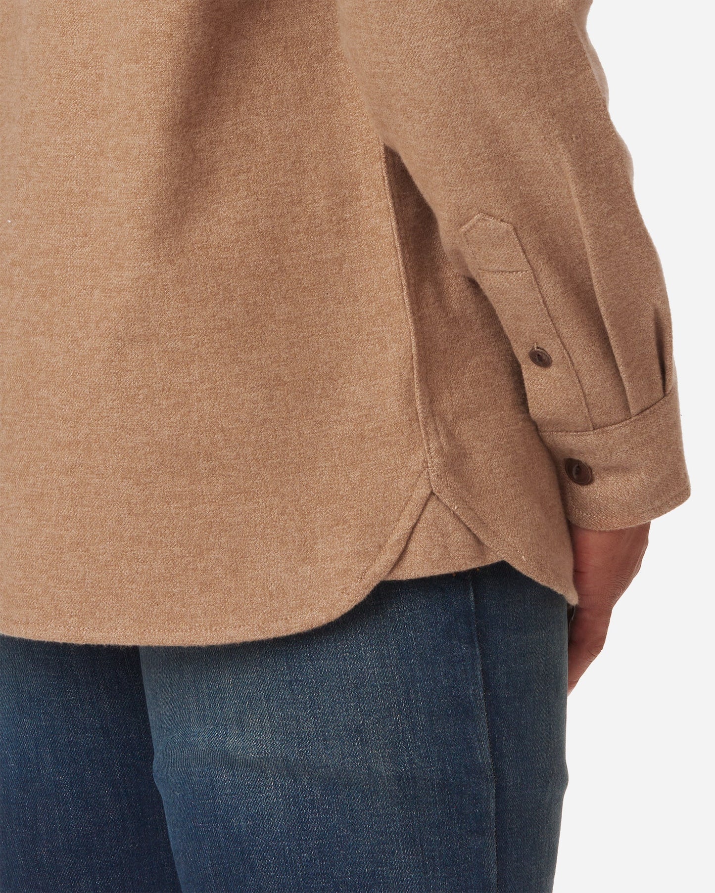 Winter Flannel - Utility Shirt - Camel