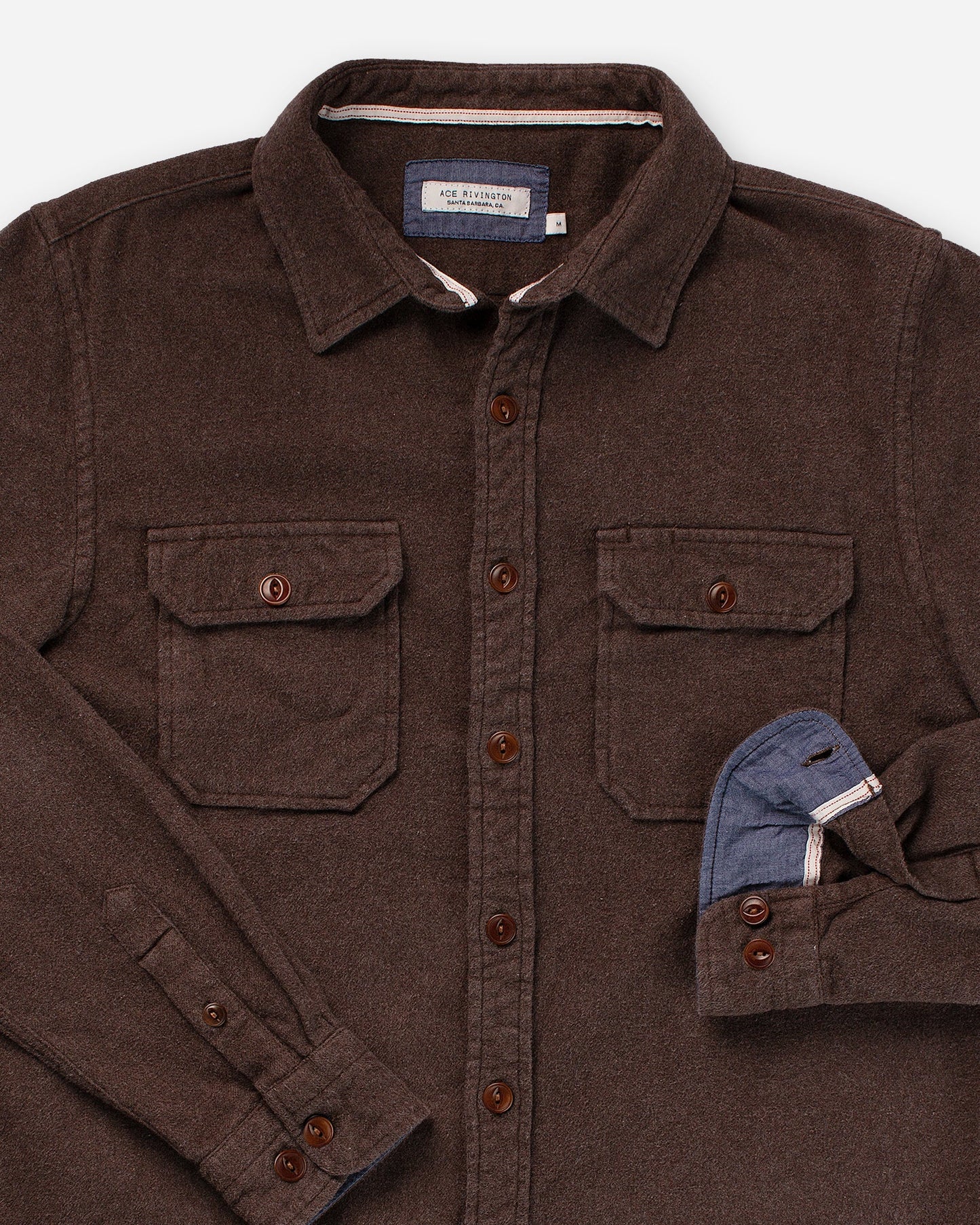 Winter Flannel - Utility Shirt - Cedar