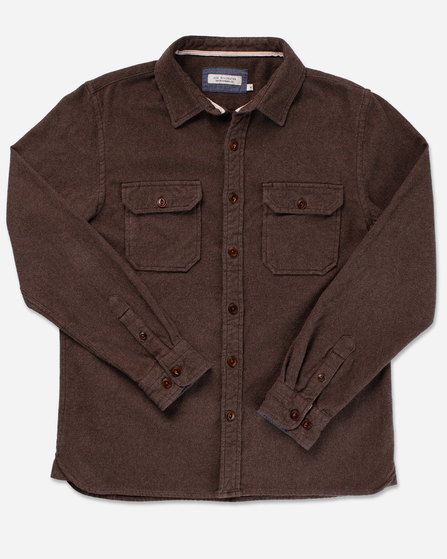 Winter Flannel - Utility Shirt - Cedar
