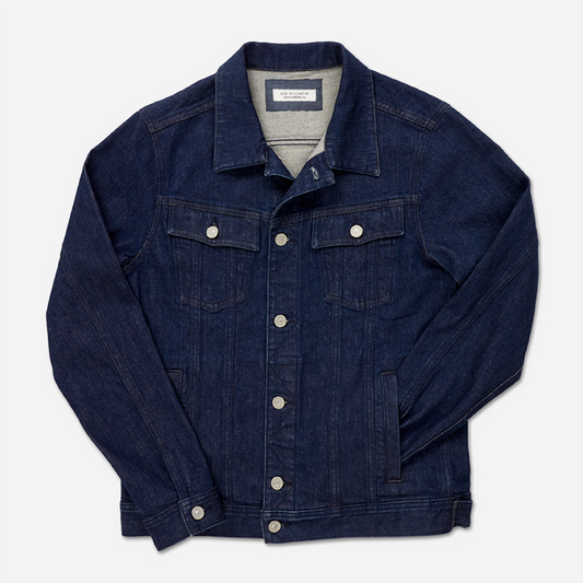 Comfort Denim - Tailored Jacket - Dark Rinse