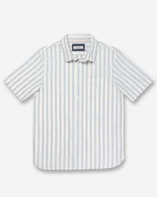 Light Weight- Tailored Shirt - Diamond Stripe