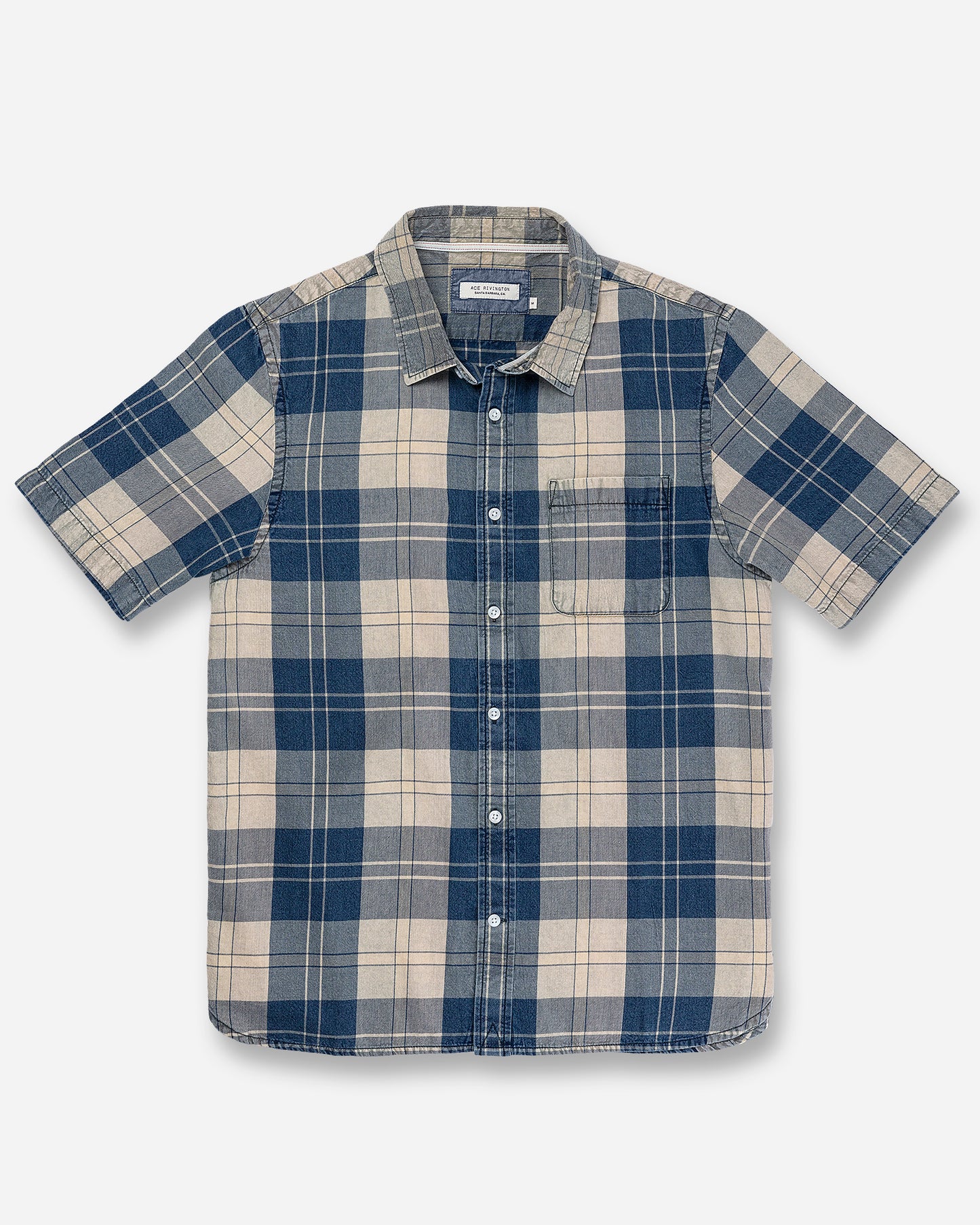 Light Weight- Tailored Shirt- Dirty Indigo