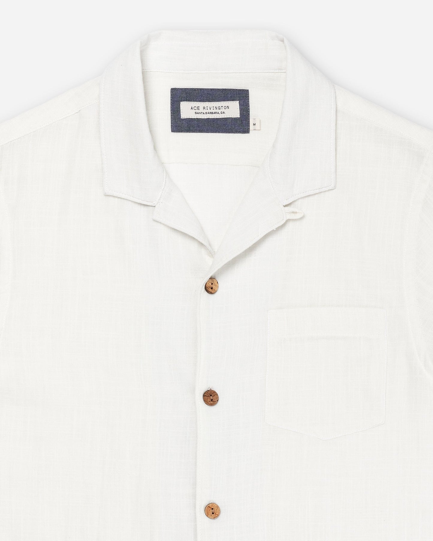 Double Gauze - Camp Shirt - Chalk