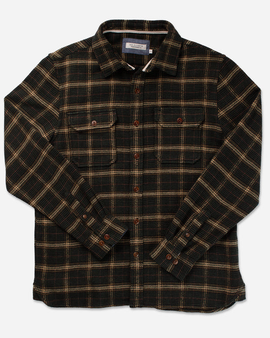 Winter Flannel - Utility Shirt - Forest Hound