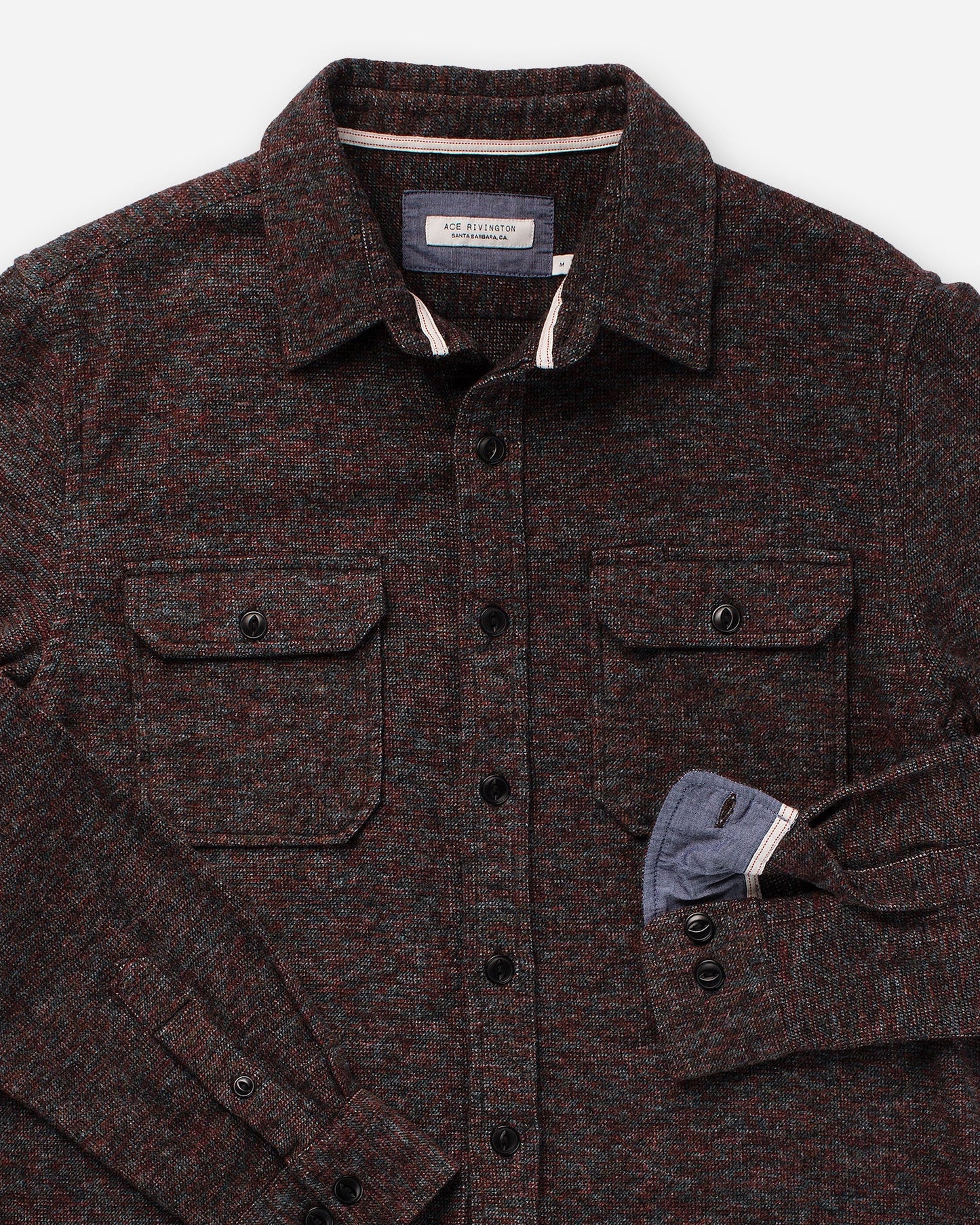 Winter Flannel - Utility Shirt - Iron Opal