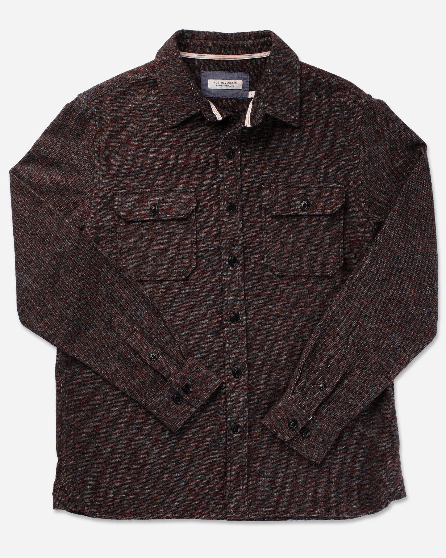 Winter Flannel - Utility Shirt - Iron Opal