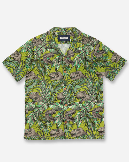 Double Gauze- Camp Shirt- Man Eater