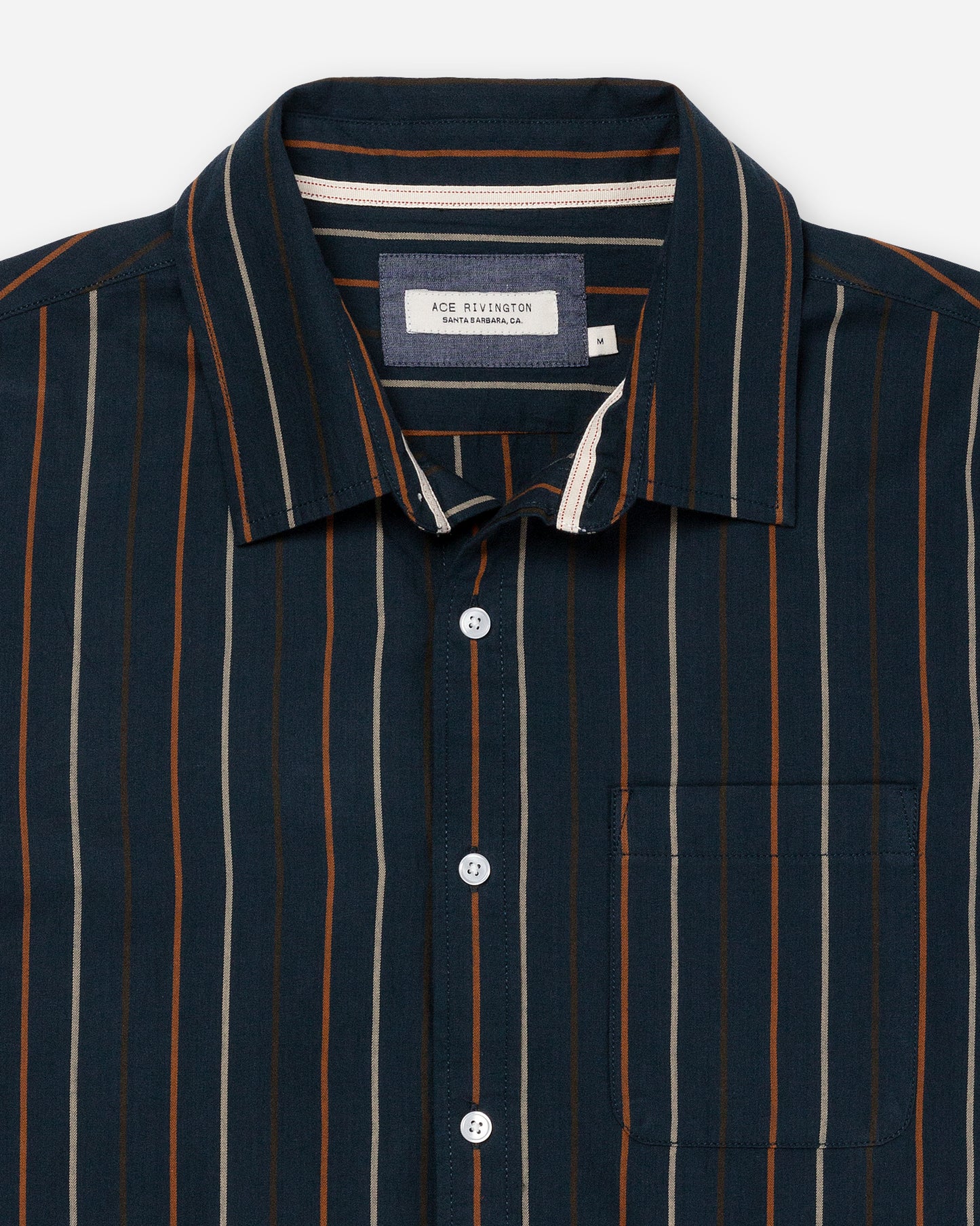 Light Weight- Tailored Shirt- Midnight Line