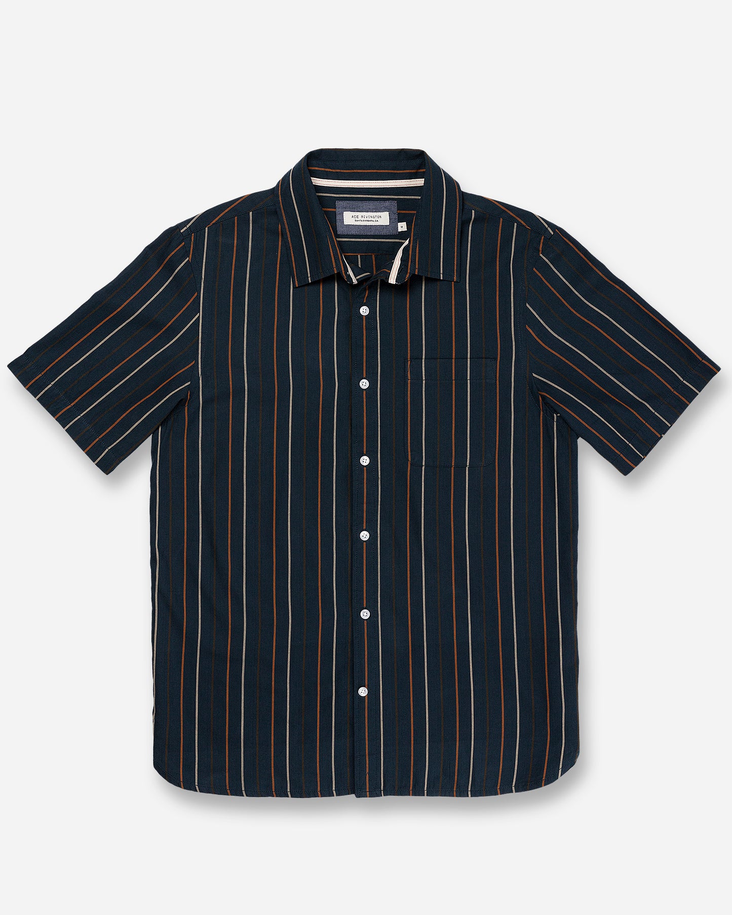 Light Weight- Tailored Shirt- Midnight Line
