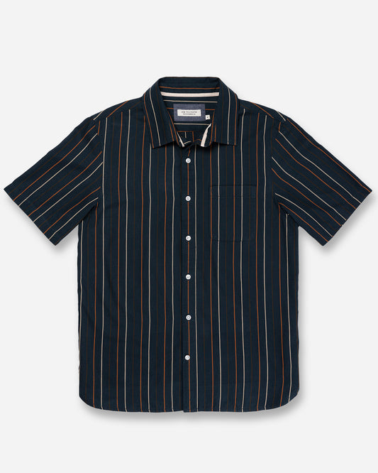Light Weight- Tailored Shirt- Midnight Line