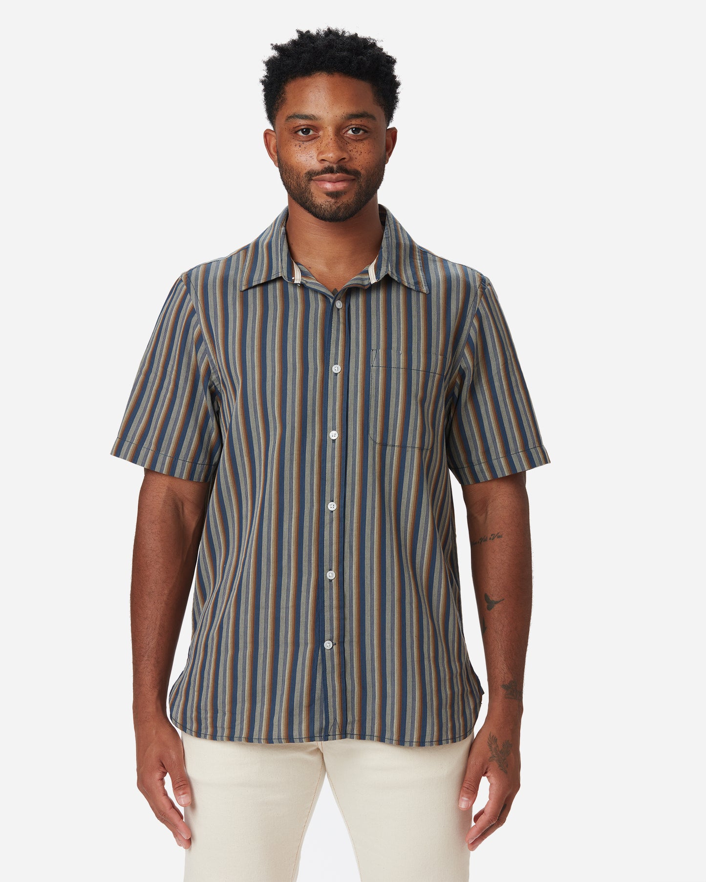 Light Weight- Tailored Shirt- Night Band