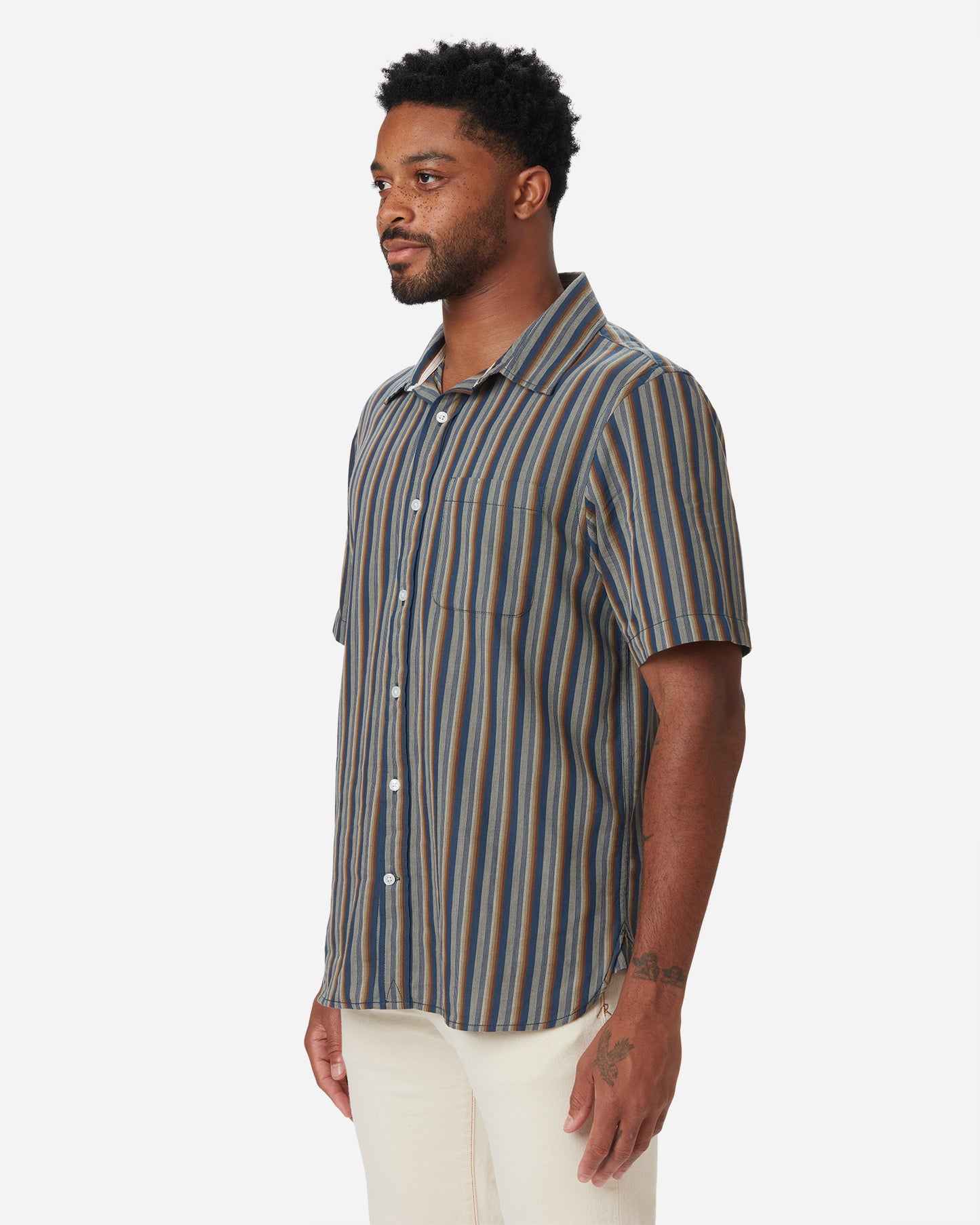 Light Weight- Tailored Shirt- Night Band