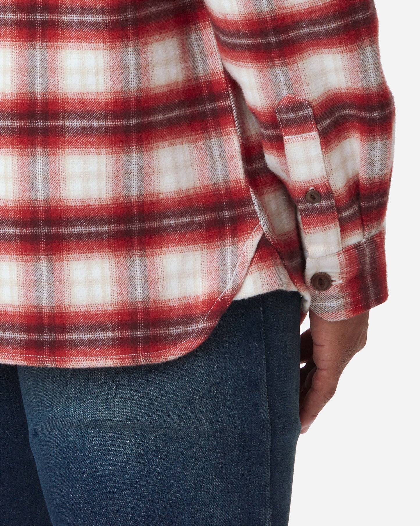 Winter Flannel - Utility Shirt - Brick Window