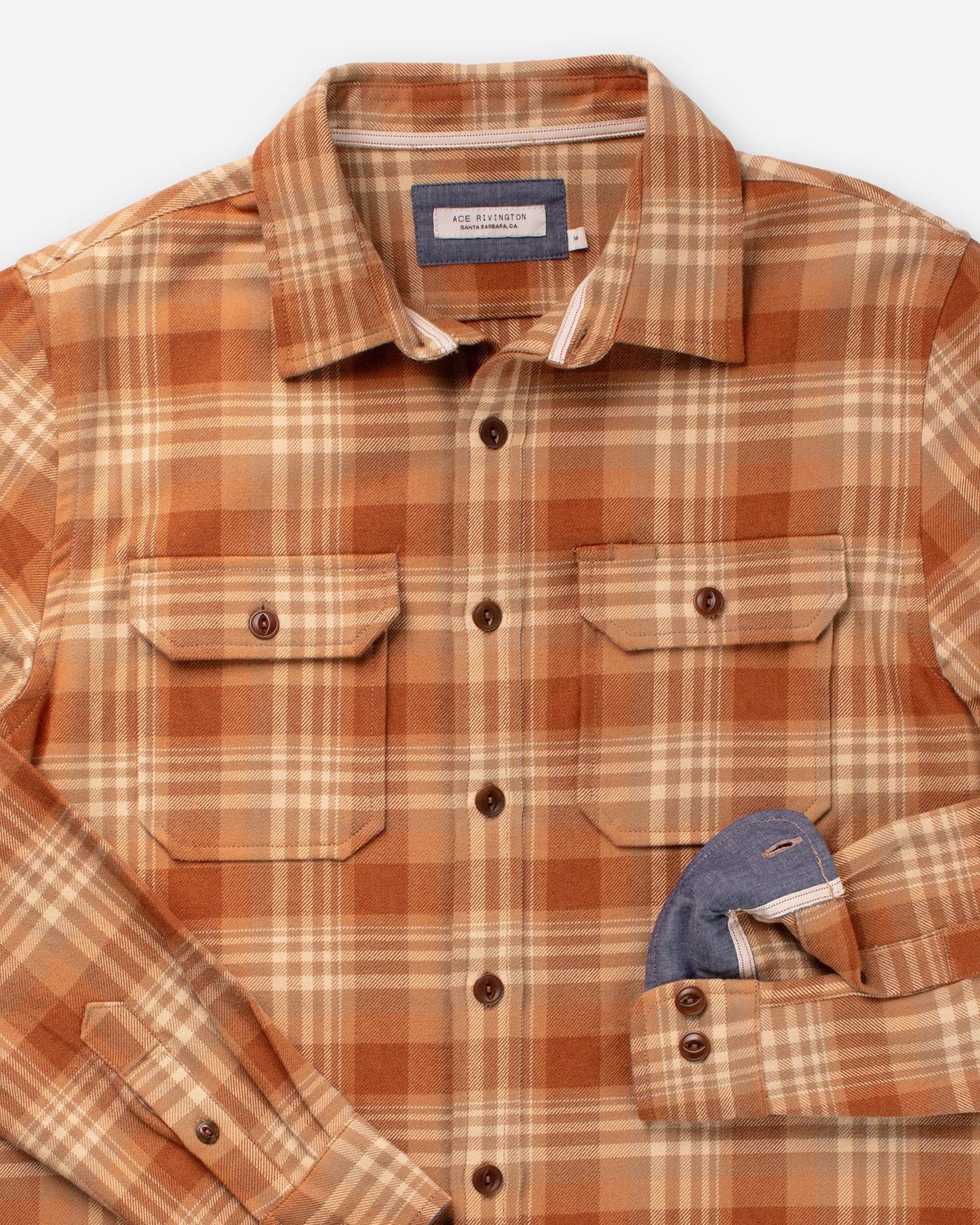 Winter Flannel - Utility Shirt - Sand Storm