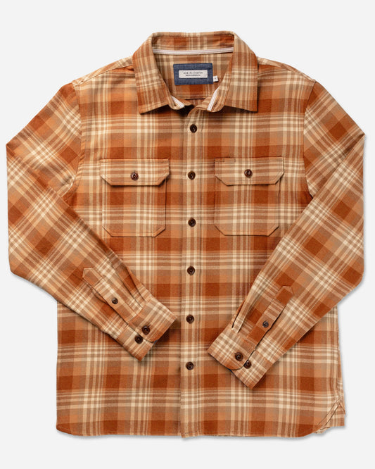 Winter Flannel - Utility Shirt - Sand Storm