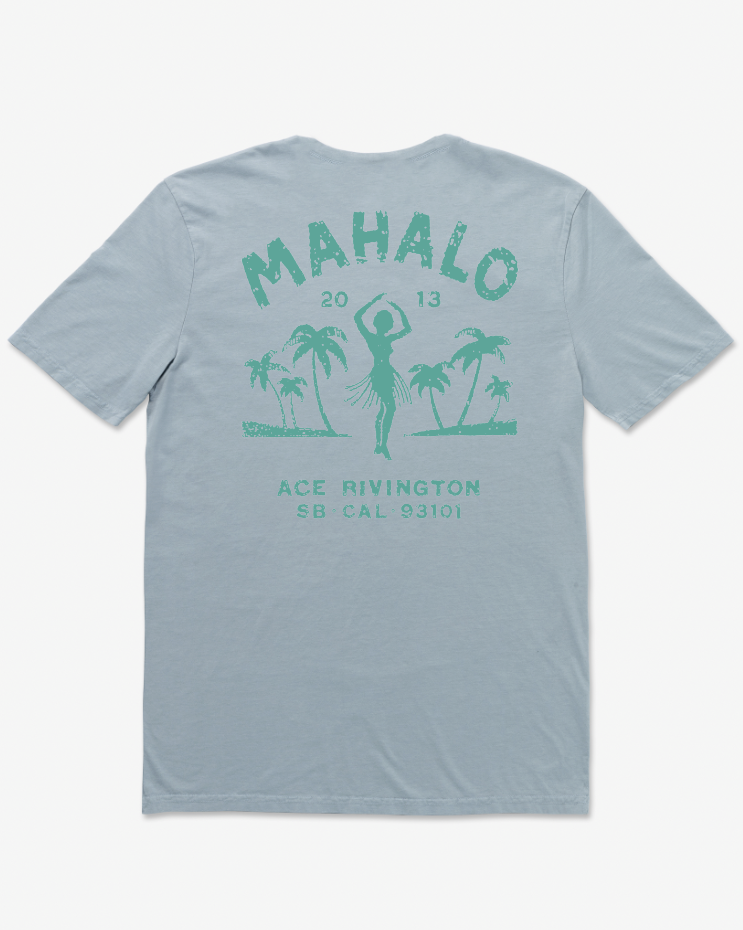 Supima Tee - Crewneck SS - Mahalo Horizon Blue