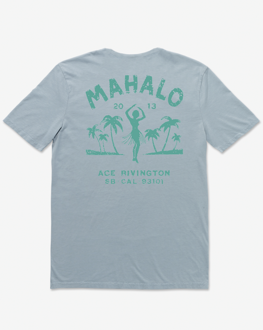 Supima Tee - Crewneck SS - Mahalo Horizon Blue