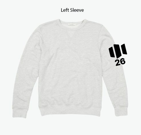 Opendorse - Logo Sweatshirt - Crewneck - Grey Heather