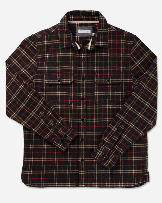 Winter Flannel - Utility Shirt - Summer Night