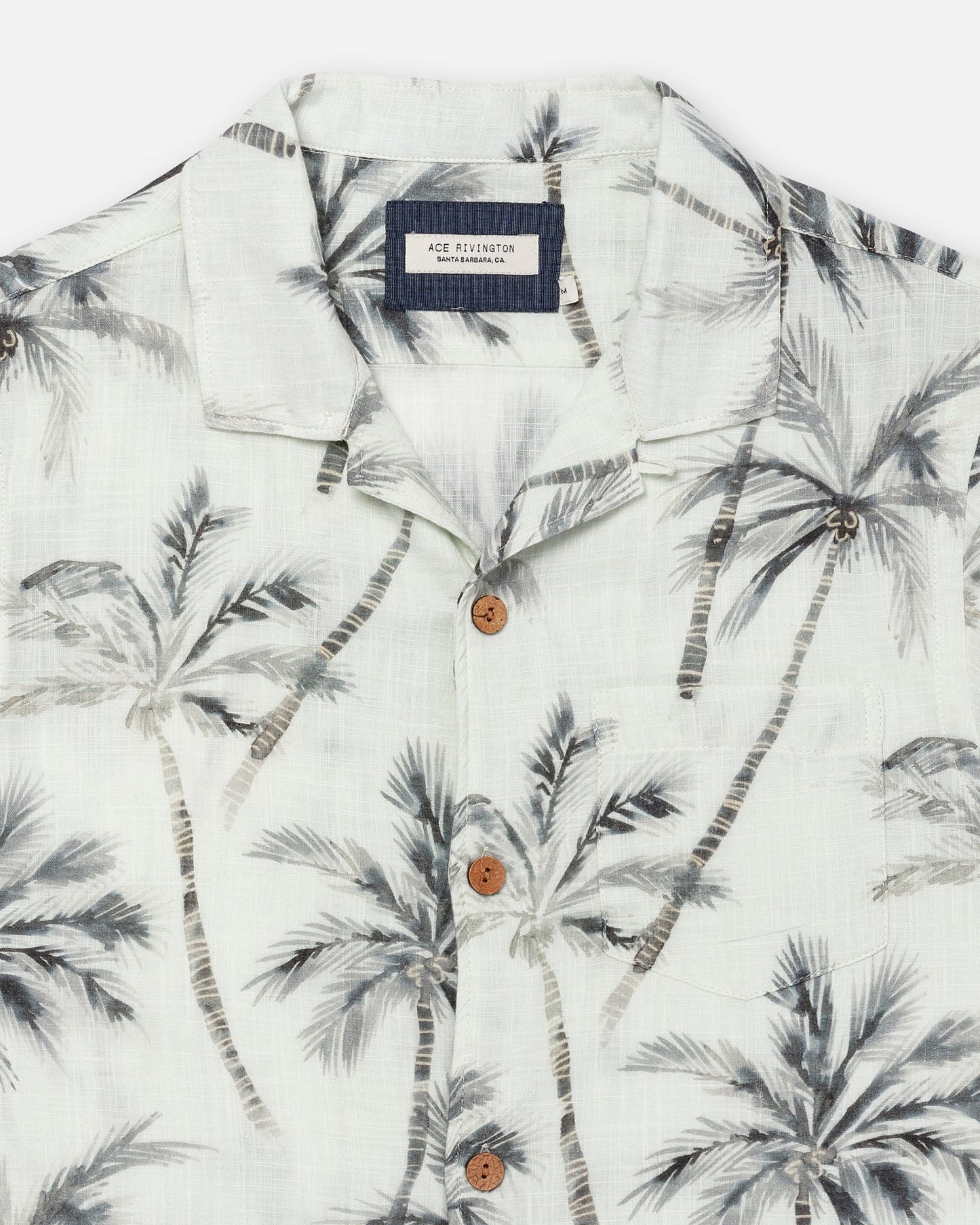 Double Gauze - Camp Shirt - Water Palm