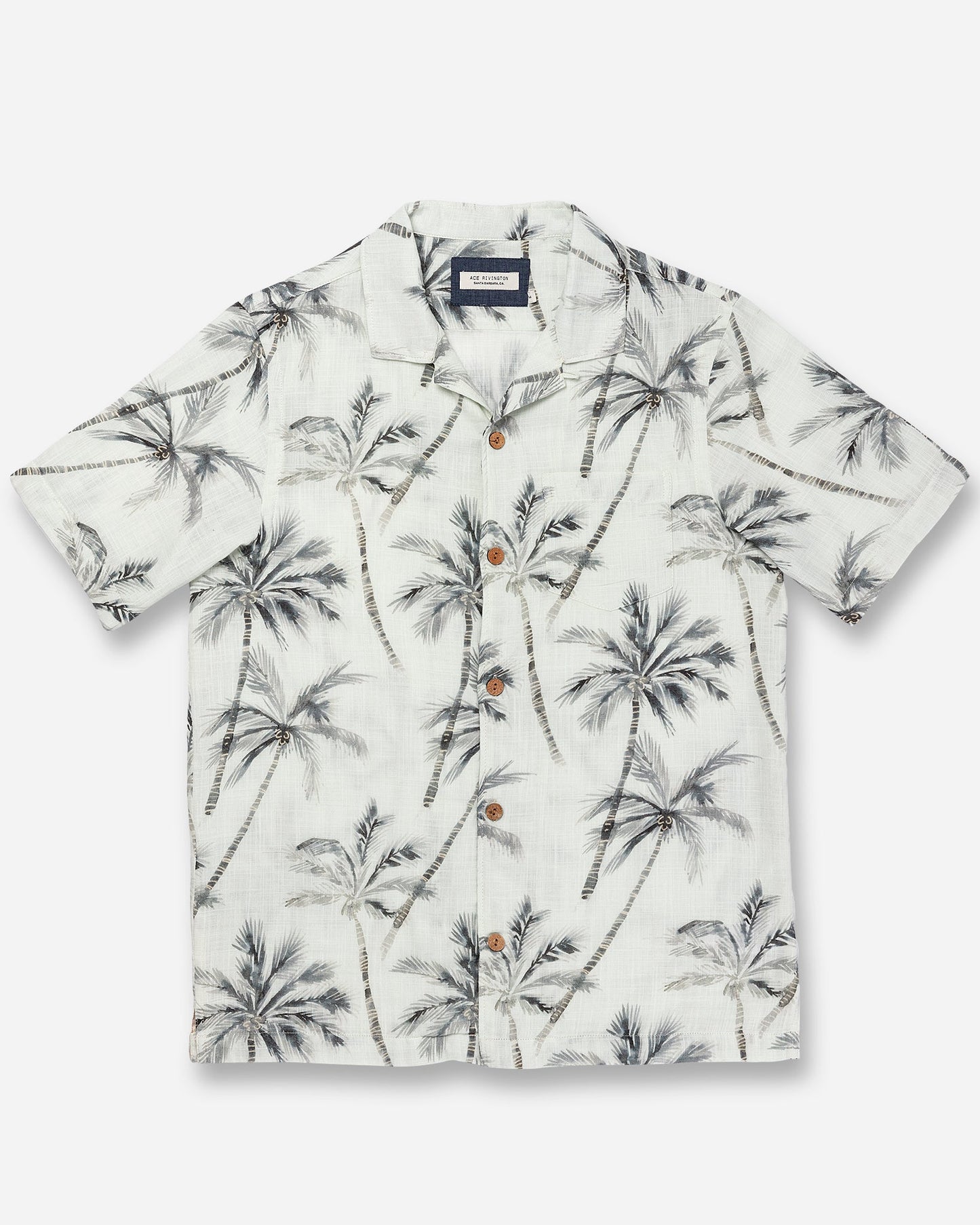 Double Gauze - Camp Shirt - Water Palm