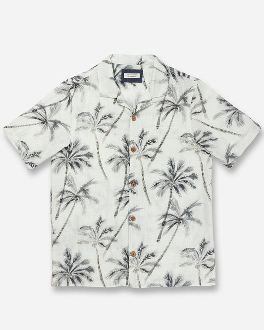 Double Gauze - Camp Shirt - Water Palm
