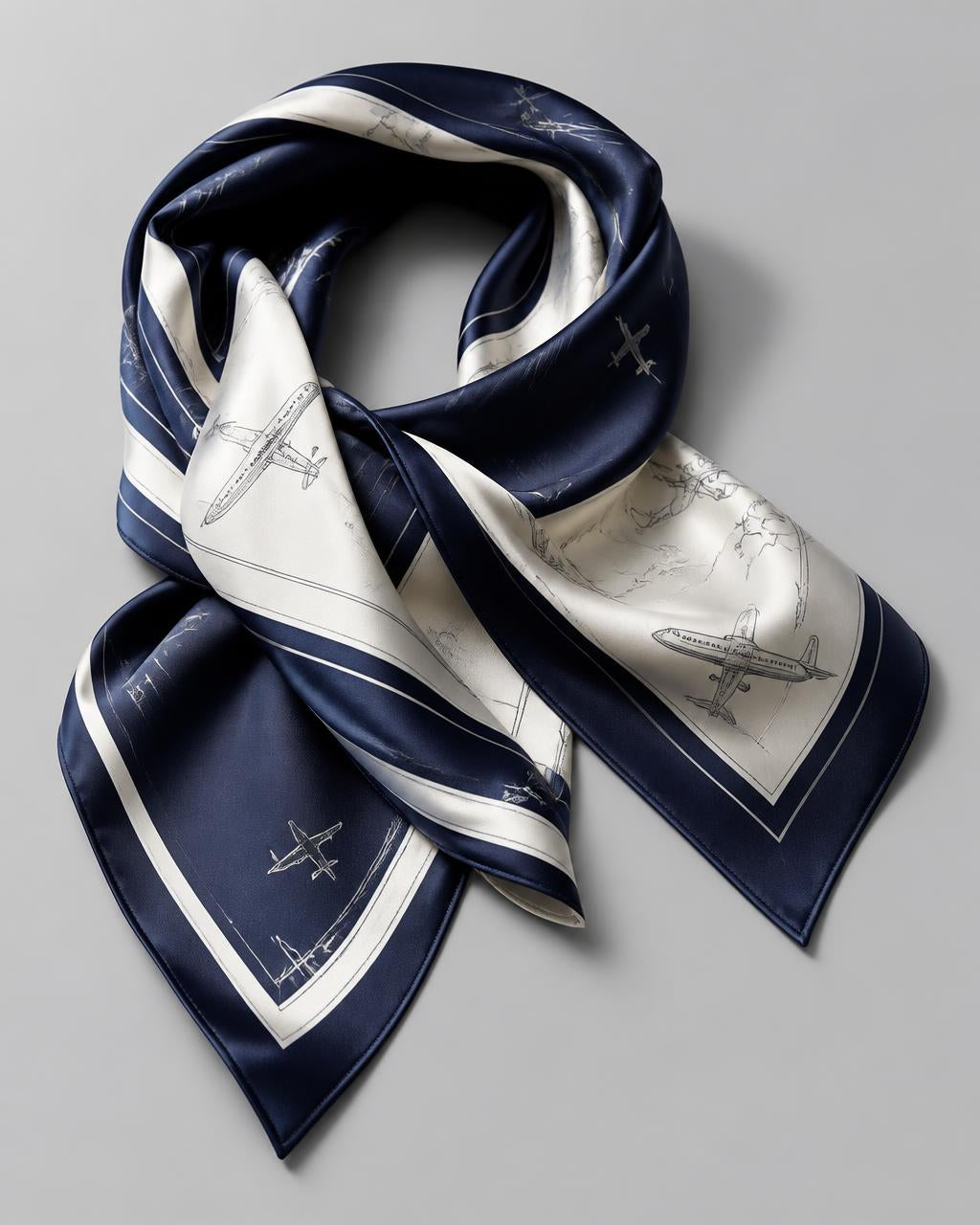 Aviator Silk Scarf