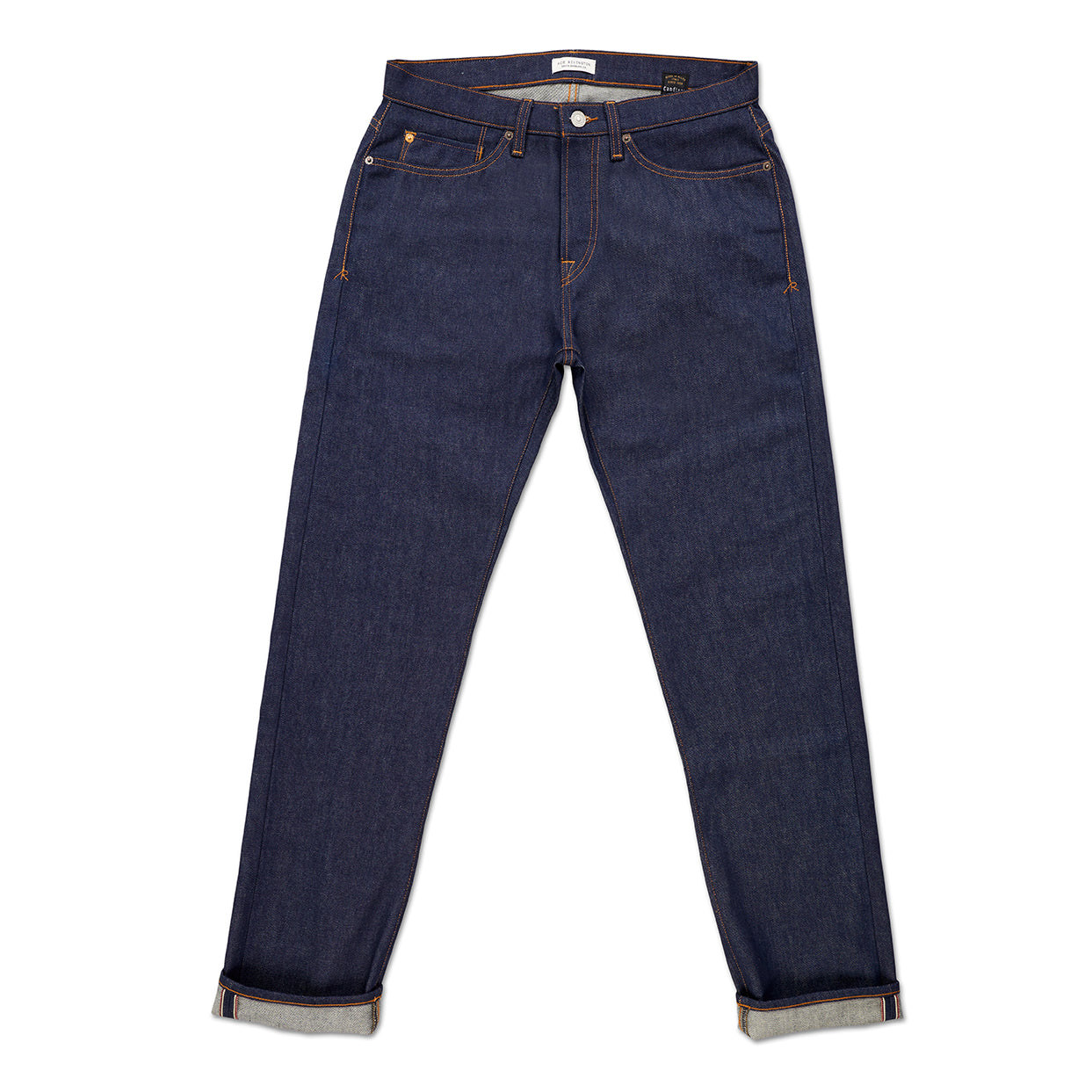 Rigid Denim - Athletic Straight Selvedge - Raw Indigo - 34"